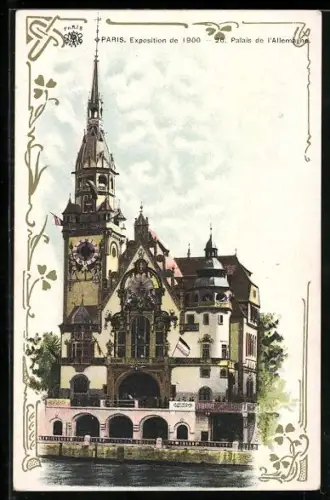AK Paris, Ausstellung Exposition de 1900, Palais de l`Allemagne