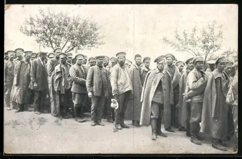 AK Königsbrück, Kriegsgefangene Russen