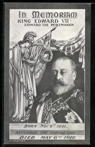 AK König Edward VII. von England, 1841-1910