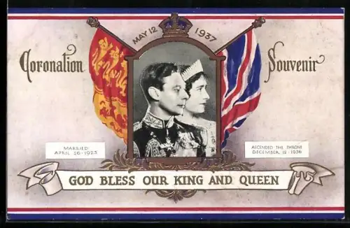 AK Coronation of George VI and Queen Elizabeth 1937