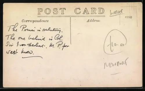 AK H. R. H. Prince Arthur von England