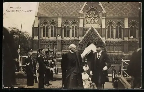 AK Harrow, Speech-Day, Georg V. von England