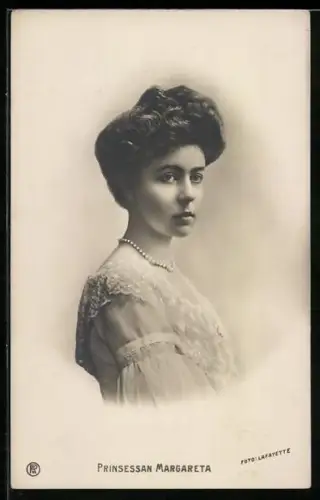 AK Porträt Prinzessin Margareta von Schweden