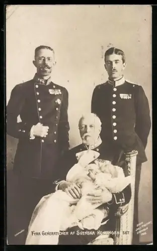 AK Fyra Generationer af Svenska Konungahuset