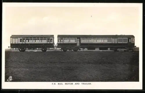 AK F.R. Rail Motor and Trailer, englische Eisenbahn