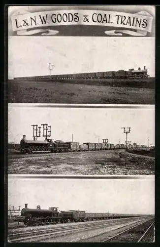 AK L. & N.W. Goods & Coal Trains, Britische Eisenbahn, Gützerzüge