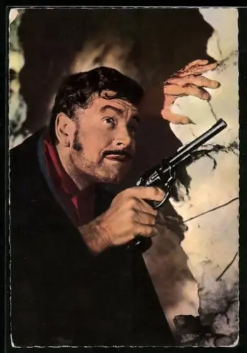 AK Anthony Steel in Winnetou II. Teil, Filmszene