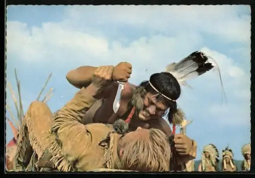 AK Der Schatz im Silbersee, Filmszene