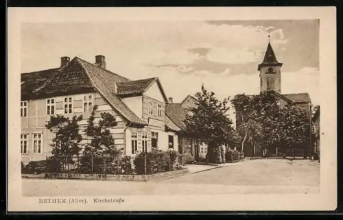 AK Rethem /Aller, Kirchstrasse