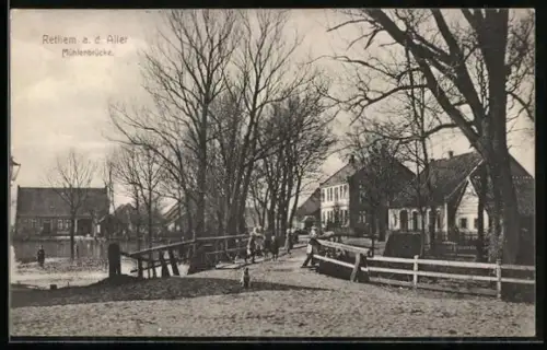 AK Rethem a. d. Aller, Mühlenbrücke