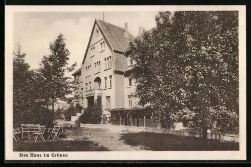 AK Walsrode, G. D. A.-Wald-Erholungsheim, Das Haus im Grünen