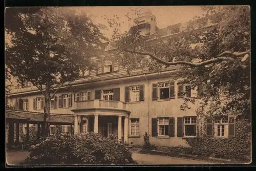 AK Loschwitz-Dresden, Sanatorium am Königspark