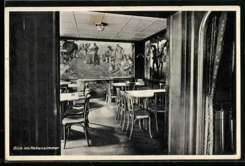 AK Kaiserslautern, Haus Hexenbäcker, Nebenzimmer, Inh. Julius Klein