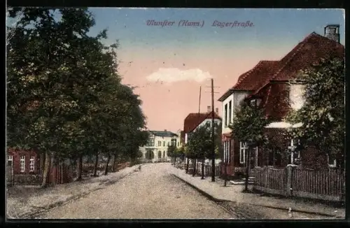 AK Munster /Hann., Lagerstrasse