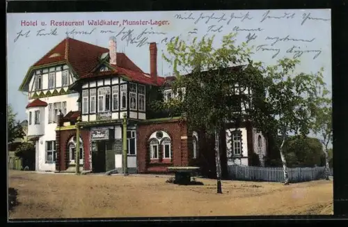 AK Munster-Lager, Hotel und Restaurant Waldkater