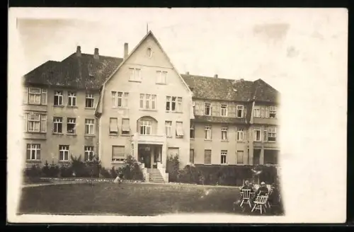 Foto-AK Walsrode, Kaufmännisches Erholungsheim
