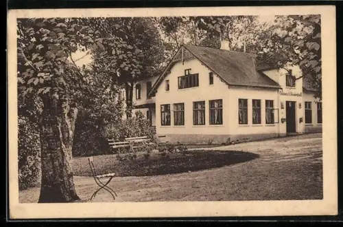 AK Steinberghaff, Gasthof mit Gartenanlagen, Inh. Willy Windmann