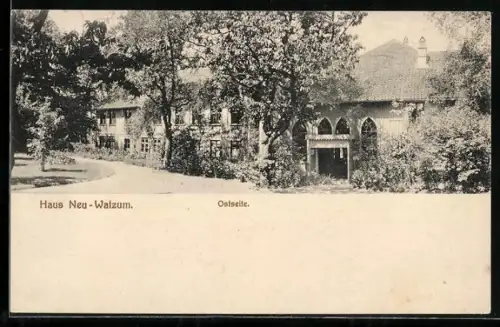 AK Wolfenbüttel, Haus Neu-Watzum, Ostseite