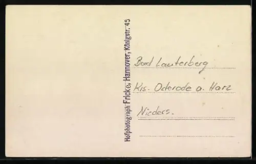 Foto-AK Bad Lauterberg /Osterode, Badejubiläum 1914, Festzug mit Fahnenträgern
