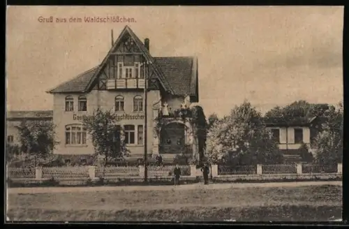 AK Homberg /Cassel, Gasthof Waldschlösschen
