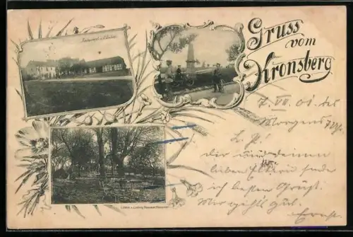 AK Hannover, Gasthaus Silies auf dem Kronberg