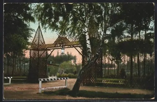 AK Munsterlager, Truppenübungsplatz, Eingang zum Hanloh