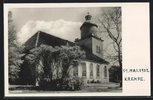 AK Krempe, Blick auf die Kirche