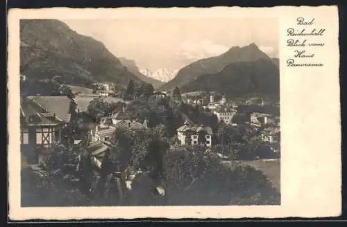 AK Bad Reichenhall, Blick vom Haus Panorama