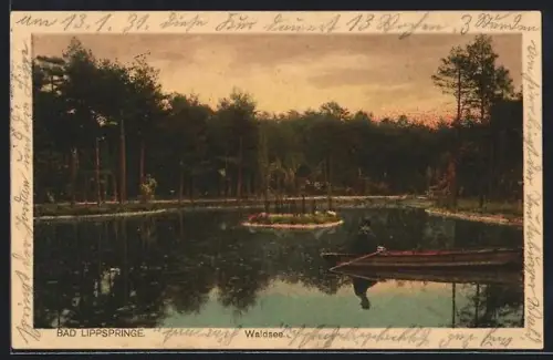 AK Bad Lippspringe, Waldsee