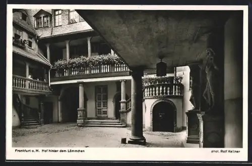 AK Alt-Frankfurt, Hof hinter dem Lämmchen