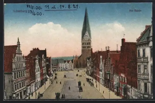 AK Lüneburg, Partien Am Sande mit Kirche