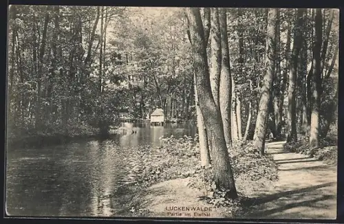 AK Luckenwalde, Partie im Elsthal