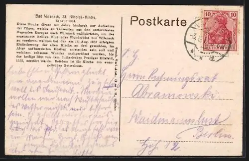 AK Bad Wilsnack, St. Nikolai-Kirche