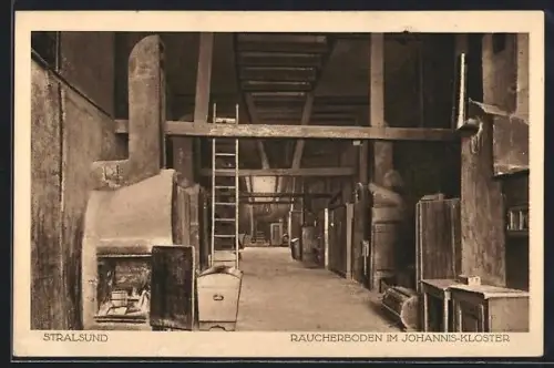 AK Stralsund, Räucherboden im Johannis-Kloster