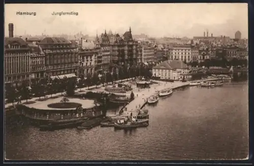 AK Hamburg-Neustadt, Jungfernstieg