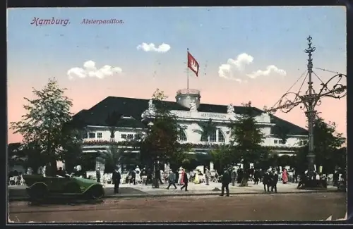 AK Hamburg-Neustadt, Alsterpavillon