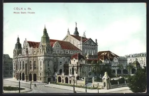 AK Köln-Neustadt, Neues Stadt-Theater