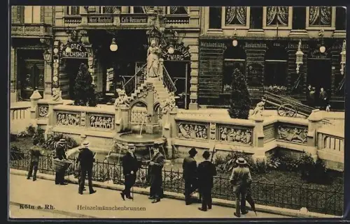 AK Köln a. Rh., Heinzelmännchenbrunnen