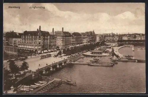 AK Hamburg-Neustadt, Jungfernstieg