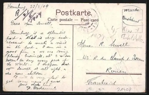 AK Hamburg-Rothenburgsort, Elbbrücke