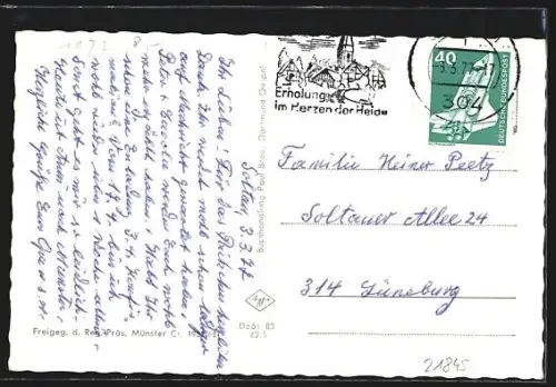 AK Dortmund-Oespel, Luftbild