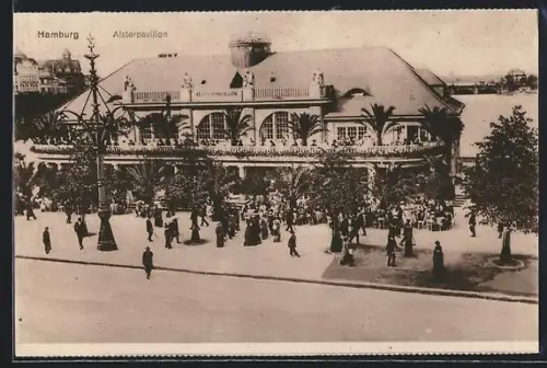 AK Hamburg-Neustadt, Alsterpavillon