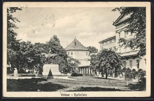 AK Weimar, Karlsplatz