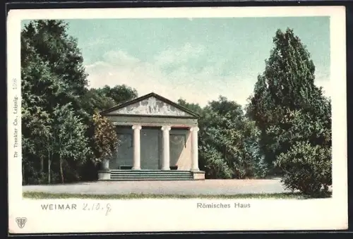 AK Weimar, Römisches Haus
