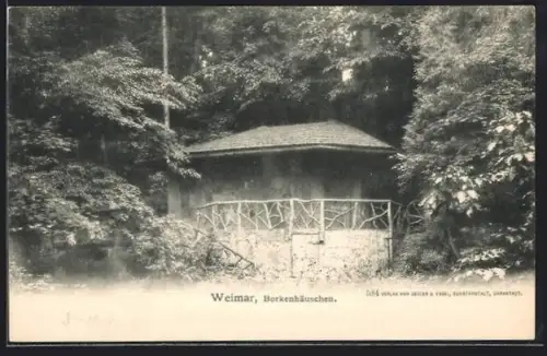 AK Weimar, Borkenhäuschen