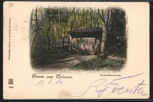 AK Weimar, Borkenhäuschen