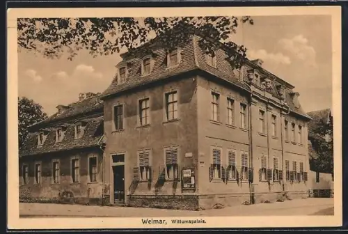 AK Weimar, Wittumspalais