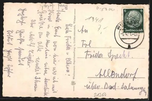 AK Weimar, Museumsplatz