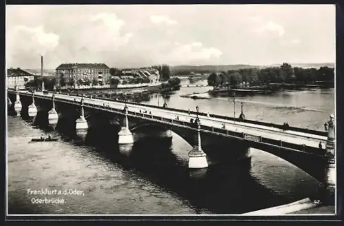 AK Frankfurt a.d. Oder, Oderbrücke