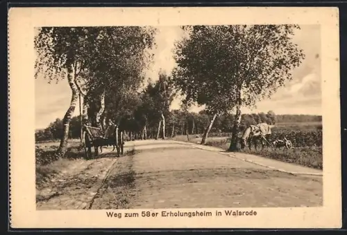 AK Walsrode, Weg zum 58er Erholungsheim